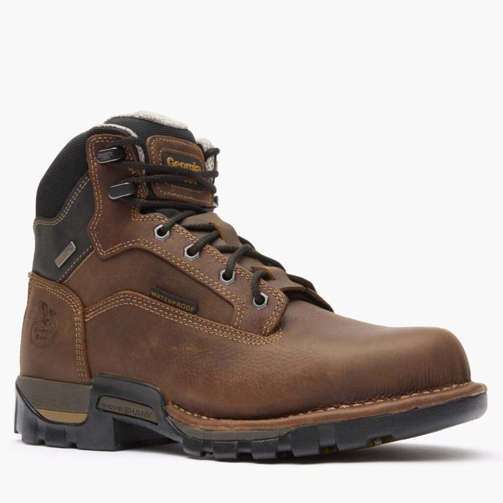 GB00313 Georgia Boot Men's Eagle One Steel Toe Lace-up Waterproof Work Boot