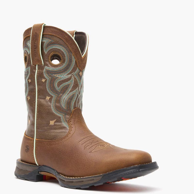 DRD-0416 Durango® Women's Maverick 10-inch Waterproof Steel Toe Western Work Boot