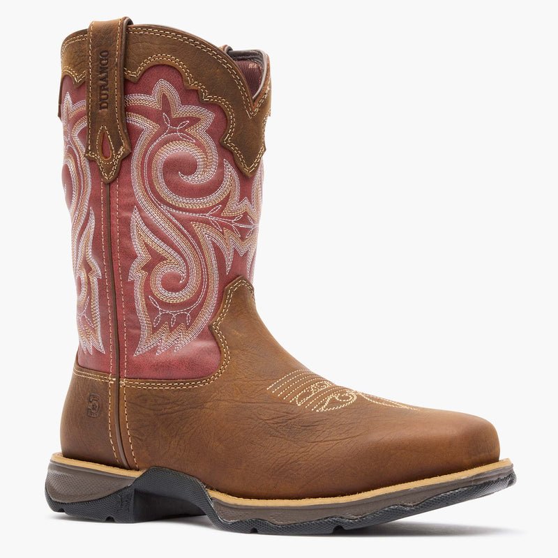 DRD-0220 Durango® Women's "Lady Rebel" 10-inch Waterproof Composite Toe Work Boot