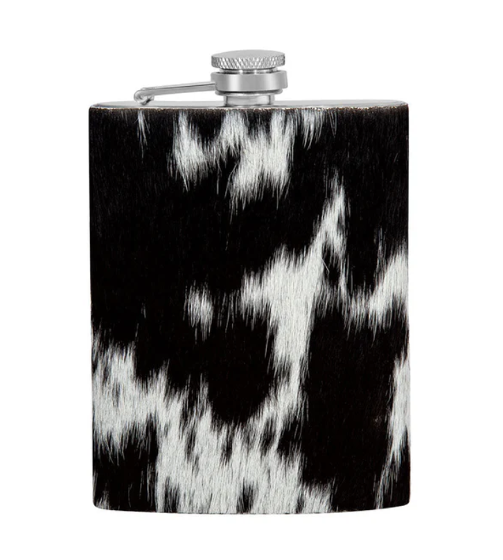 Cowhide Flask 6oz